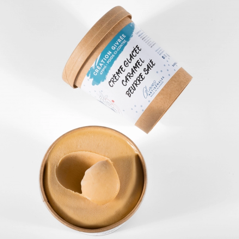 Crème glacée Caramel Beurre Salé
