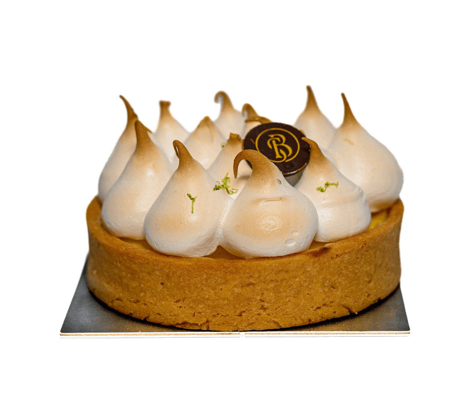 tarte au citron meringue à l'italienne patissier l'atelier de sebastien chocolatier colombiers 34
