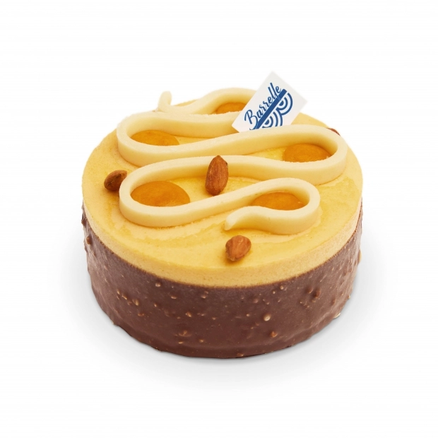 Entremets glacé Abricot Fraise Pistache