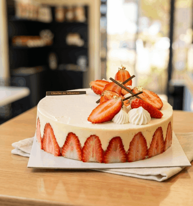 Fraisier colombiers herault 34 occitanie patisserie