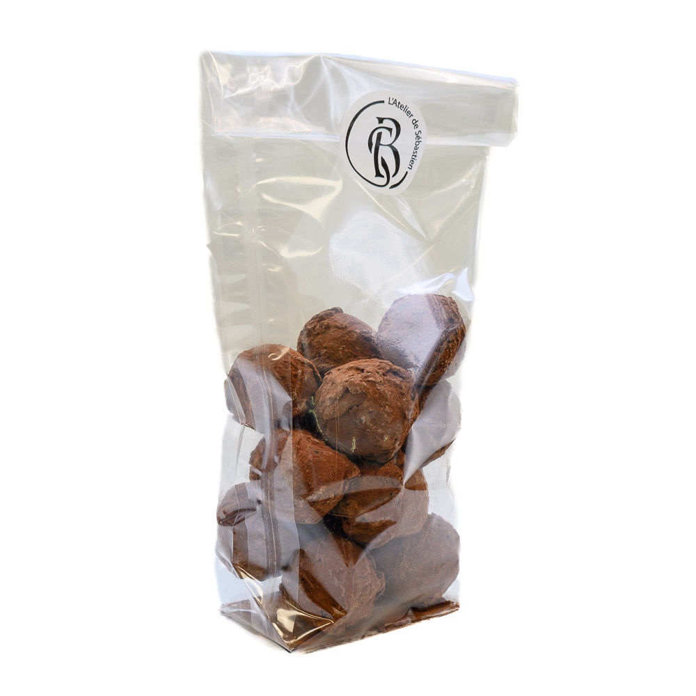 Truffes au chocolat noir