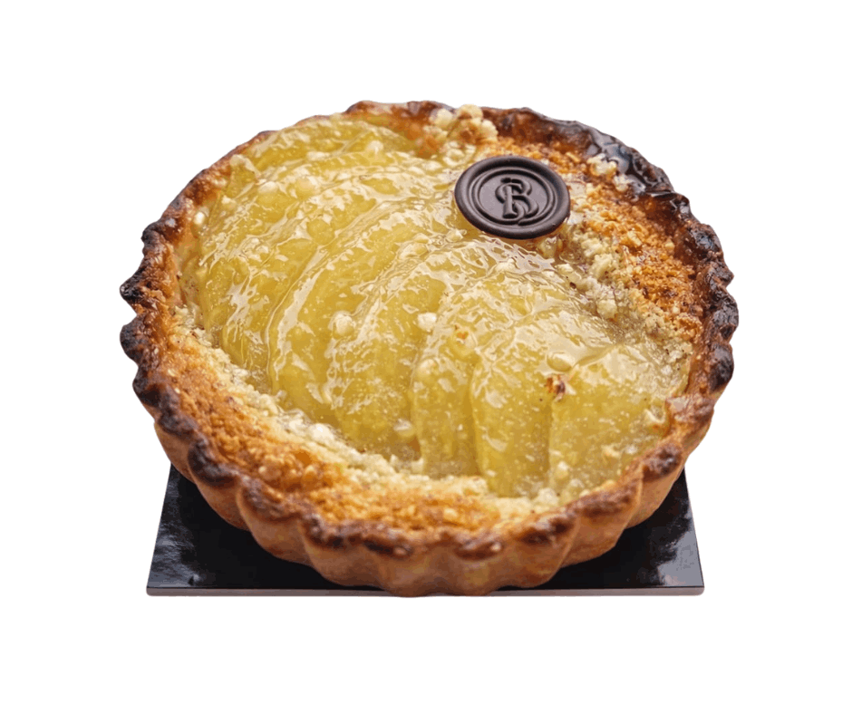 poire amandine patissier colombiers herault l'atelier de sebastien