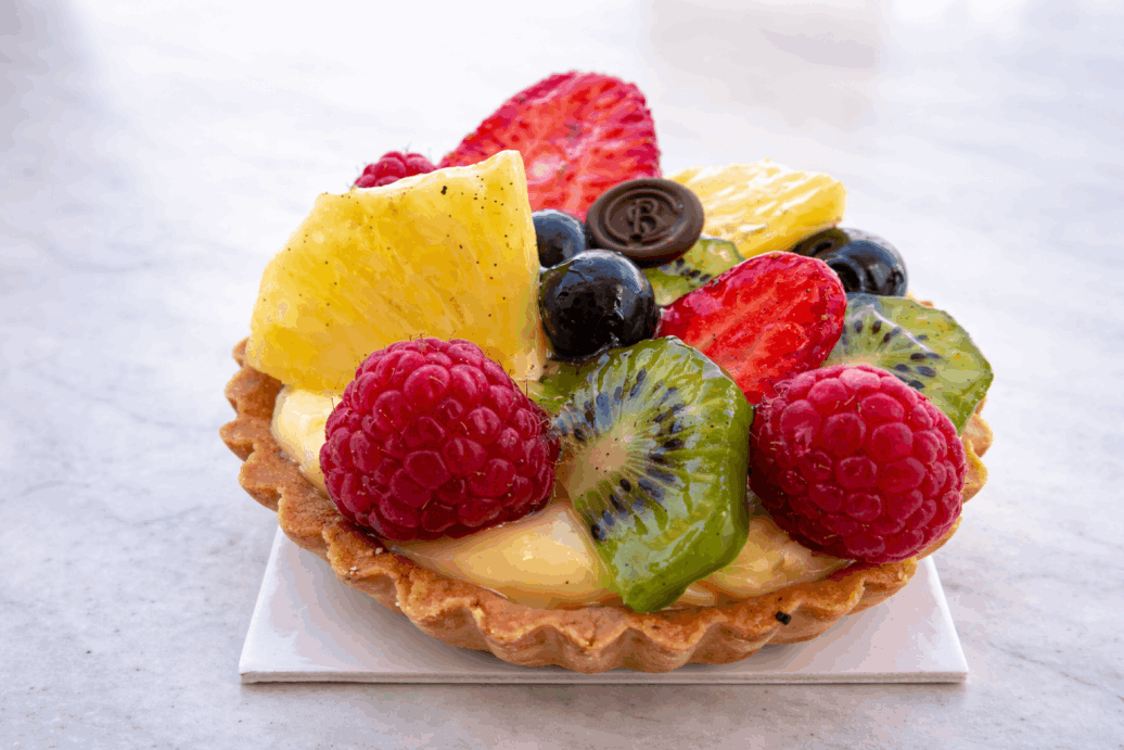 Tarte multifruits artisanale patissier herault 34 colombiers port